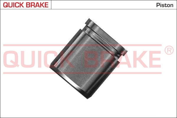 Piston, brake caliper